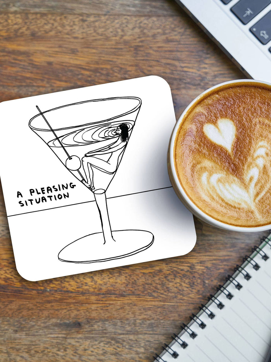 Pleasing Situation Card by David Shrigley