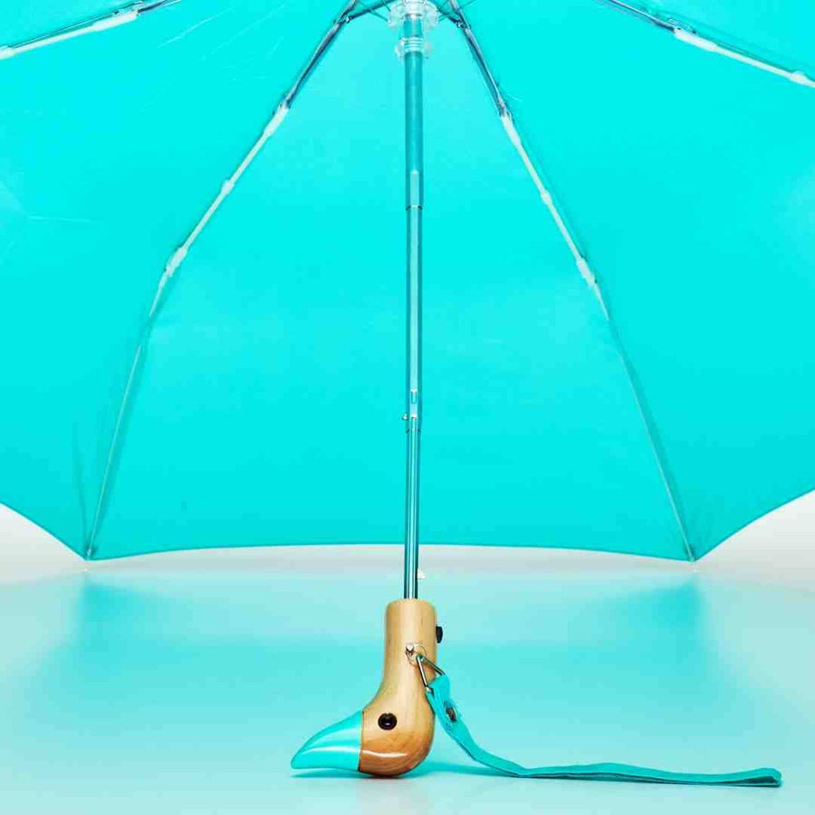 Mint Compact Eco-Friendly Duckhead Umbrella
