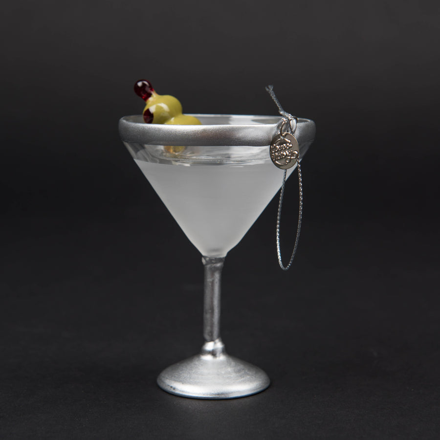 Martini Cocktail Holiday Ornament - Christmas Decor