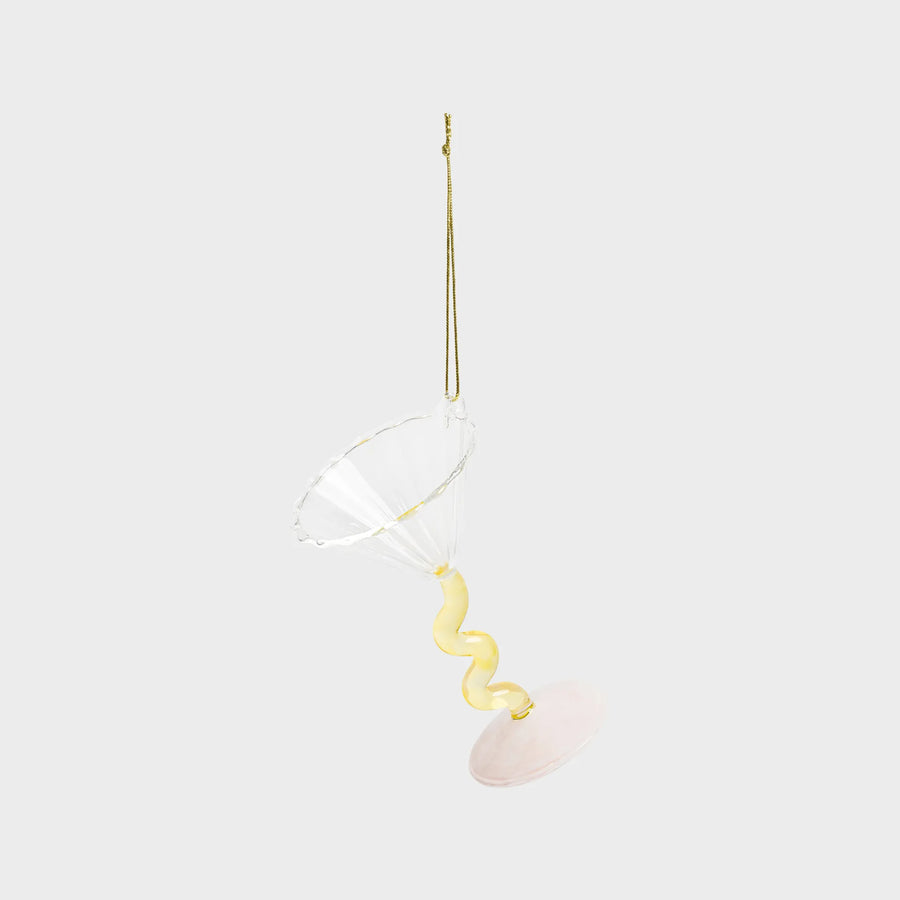 Ornament coupe curve yellow