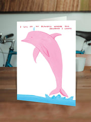 Blowhole Card by David Shrigley