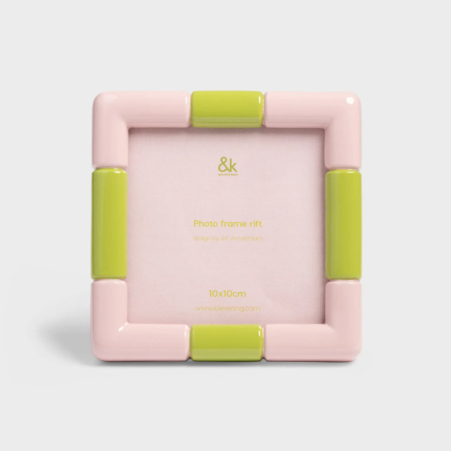 Photo frame rift square pink
