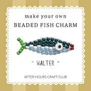 Beaded Fish Charm Craft Kit
