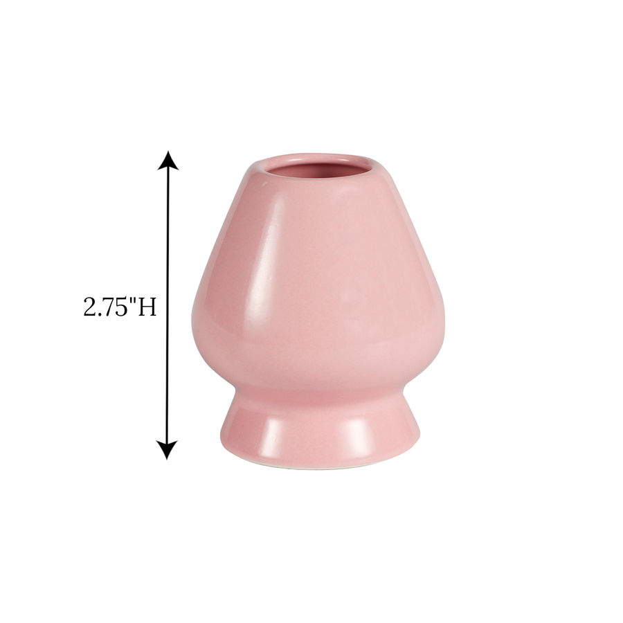 Matcha Whisk Pink Stand, Chasen and Scoop Set