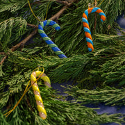Ornament candy cane set of 3