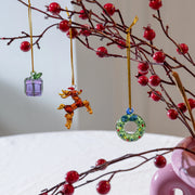 Ornament merry #1 set of 3