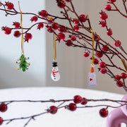 Ornament merry #2 set of 3