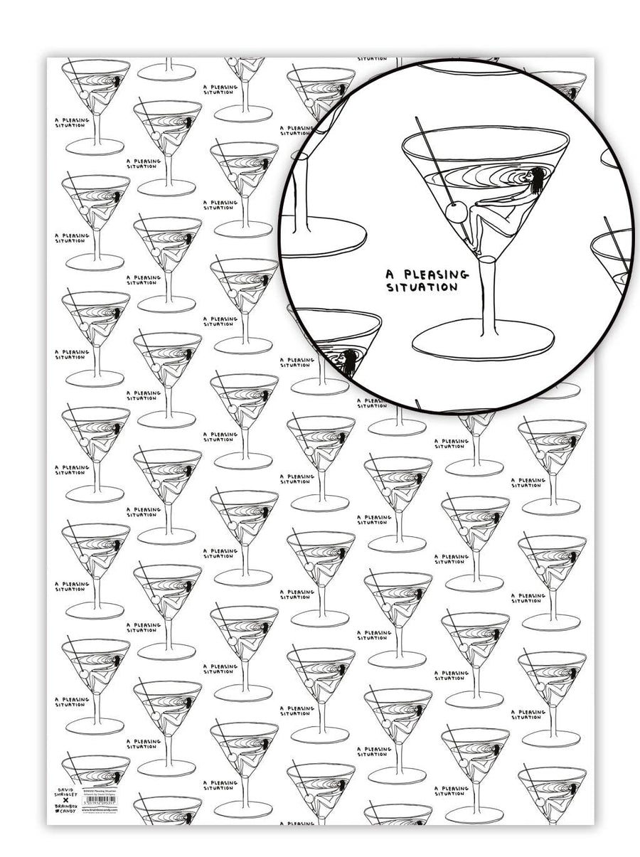 Pleasing Situation Card by David Shrigley
