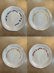 Statement Plate — Set of 4 (with Gift Package)