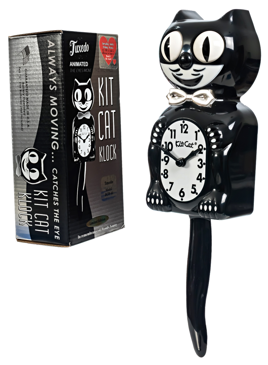 Commemorative Edition Tuxedo Kit-Cat Klock