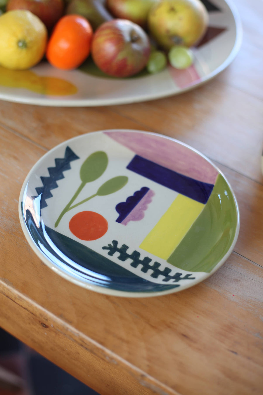 Bouquet Garni Stoneware Ceramic Side Plate