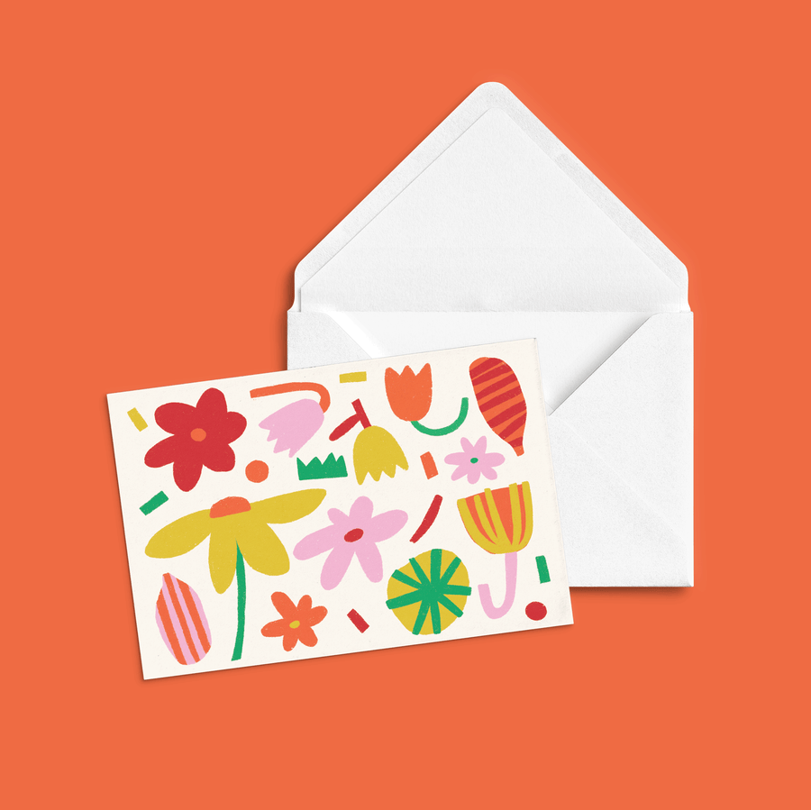 Carte de souhait 'Le printemps'