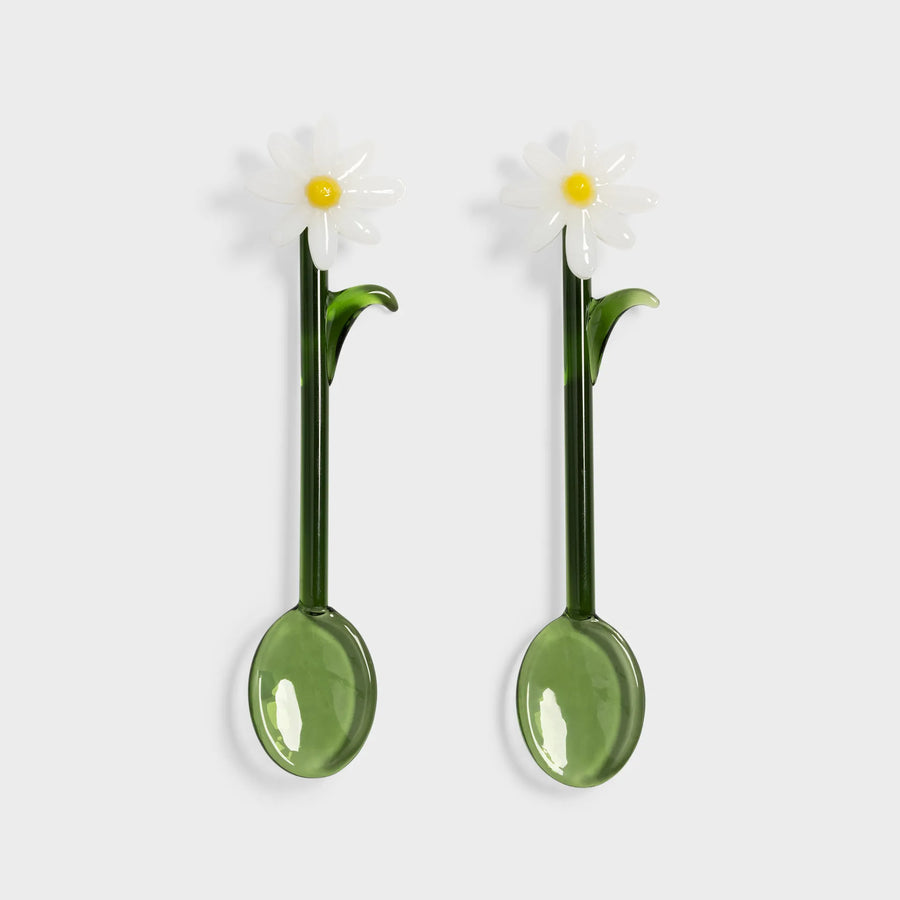 Spoon flora white set of 2