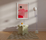 The Woman With The Red Skirt