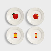 Plate haines small set of 4