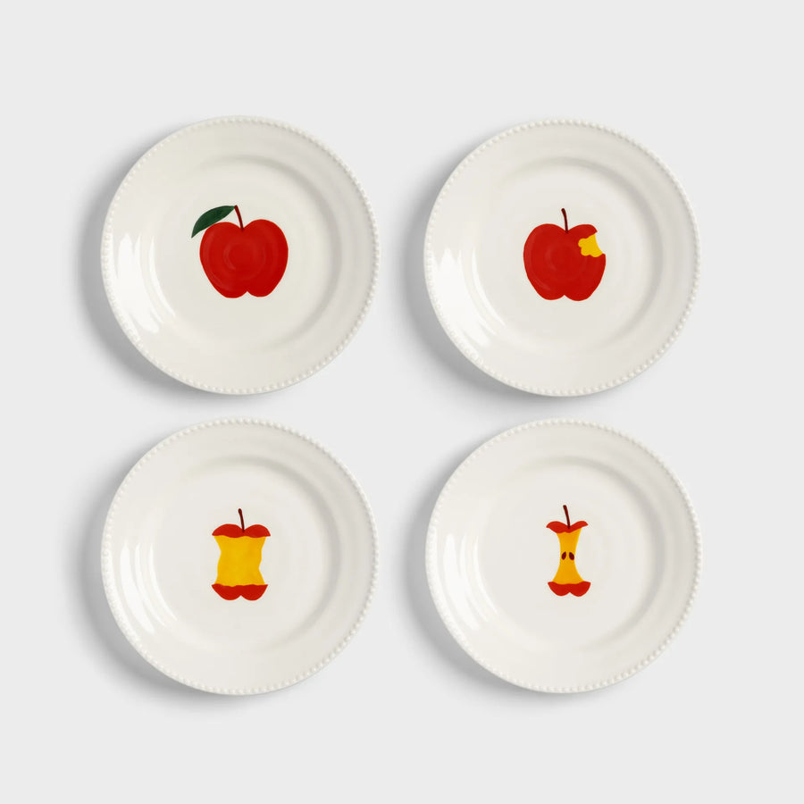Plate haines small set of 4