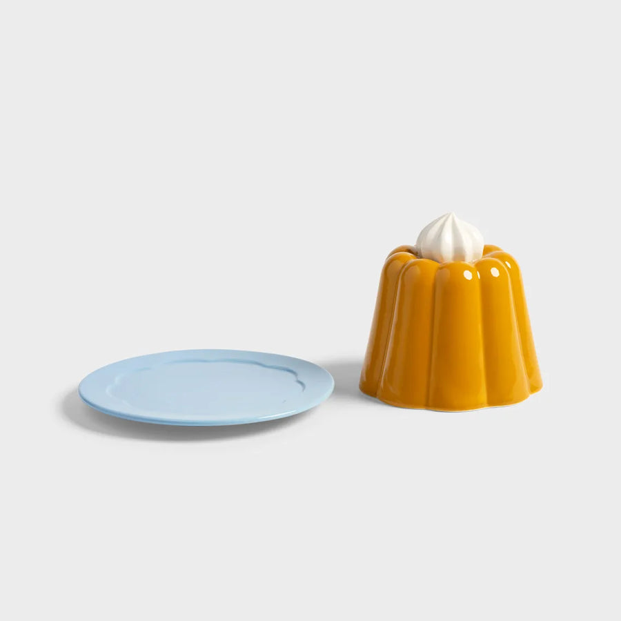 Cloche pudding yellow