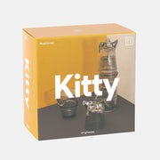 Black Kitty Stackable Glasses
