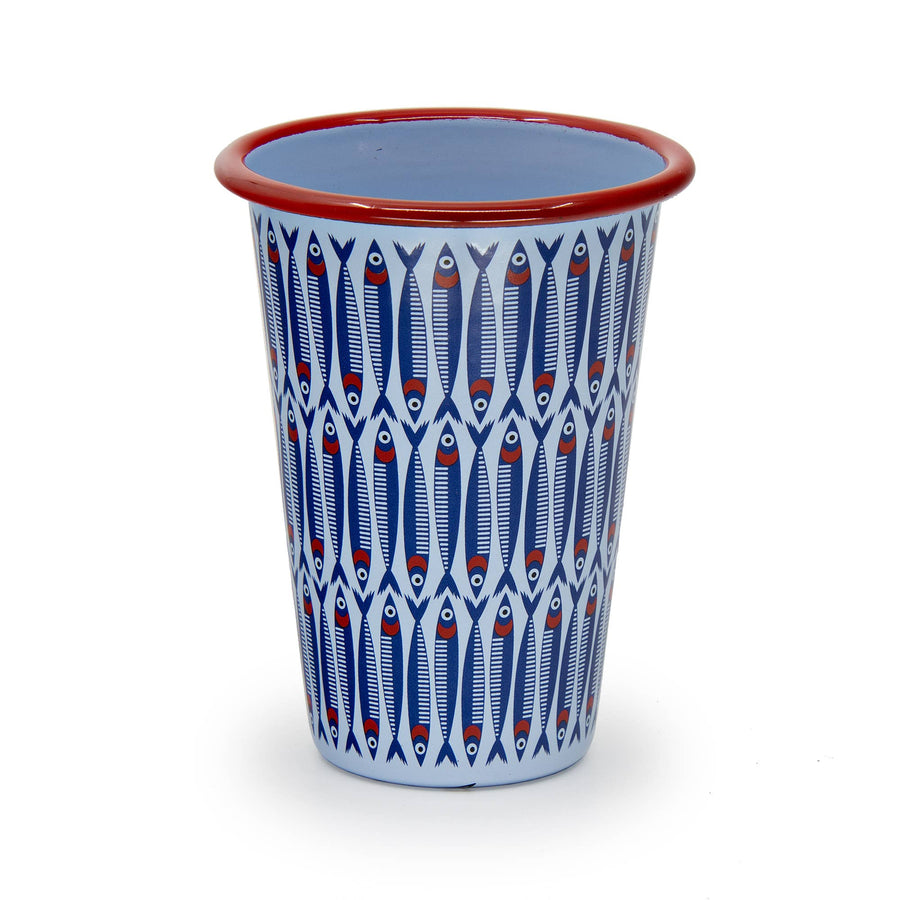 Mur by Ayca x CCH Anchovies 14 oz Tumbler, Red Rim