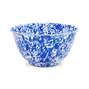 Splatter Enamelware Large Salad Bowl