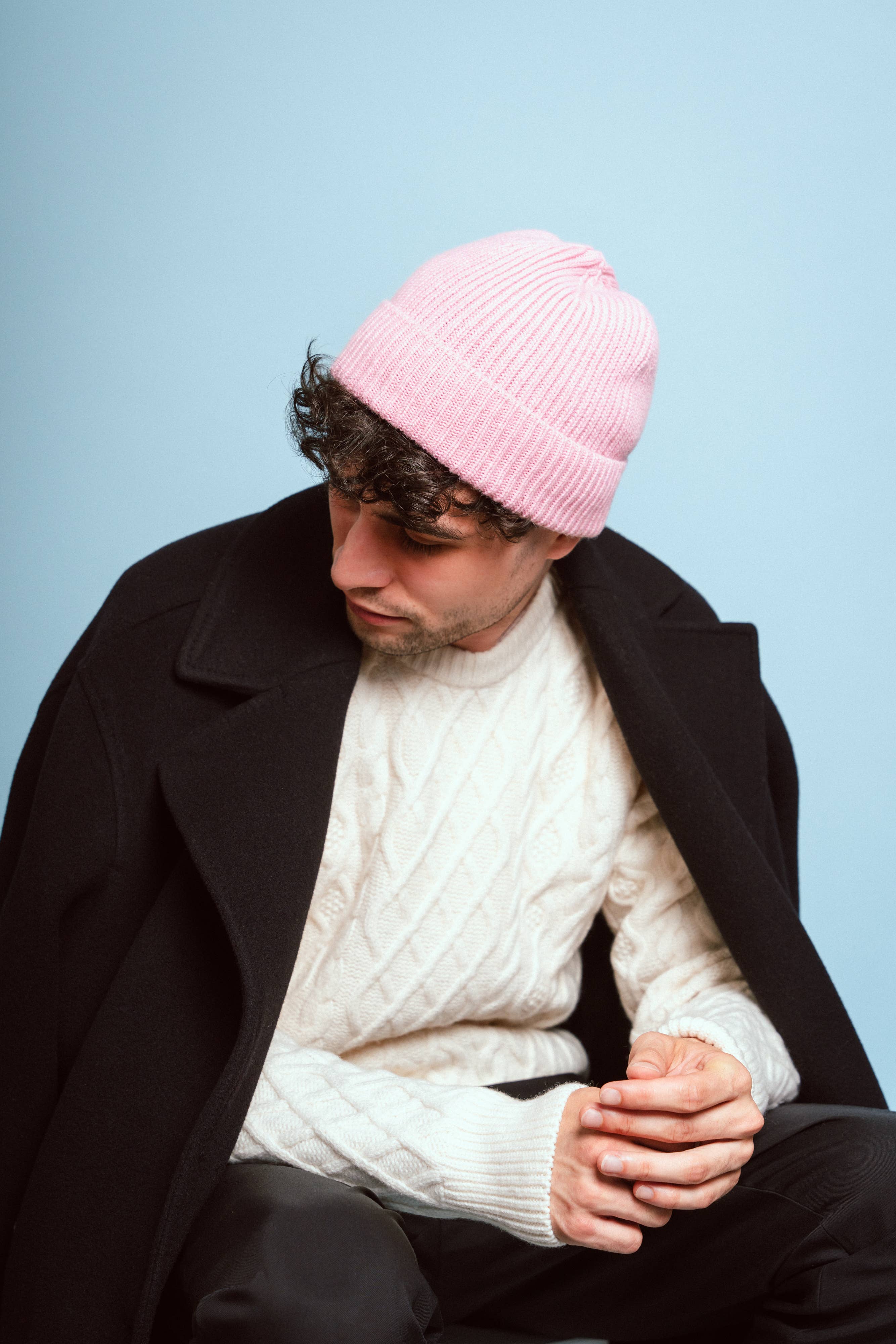 KLUE WOOL HAT | Pink