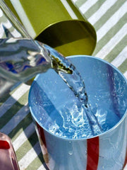 Atina Glassware - Blue & Red