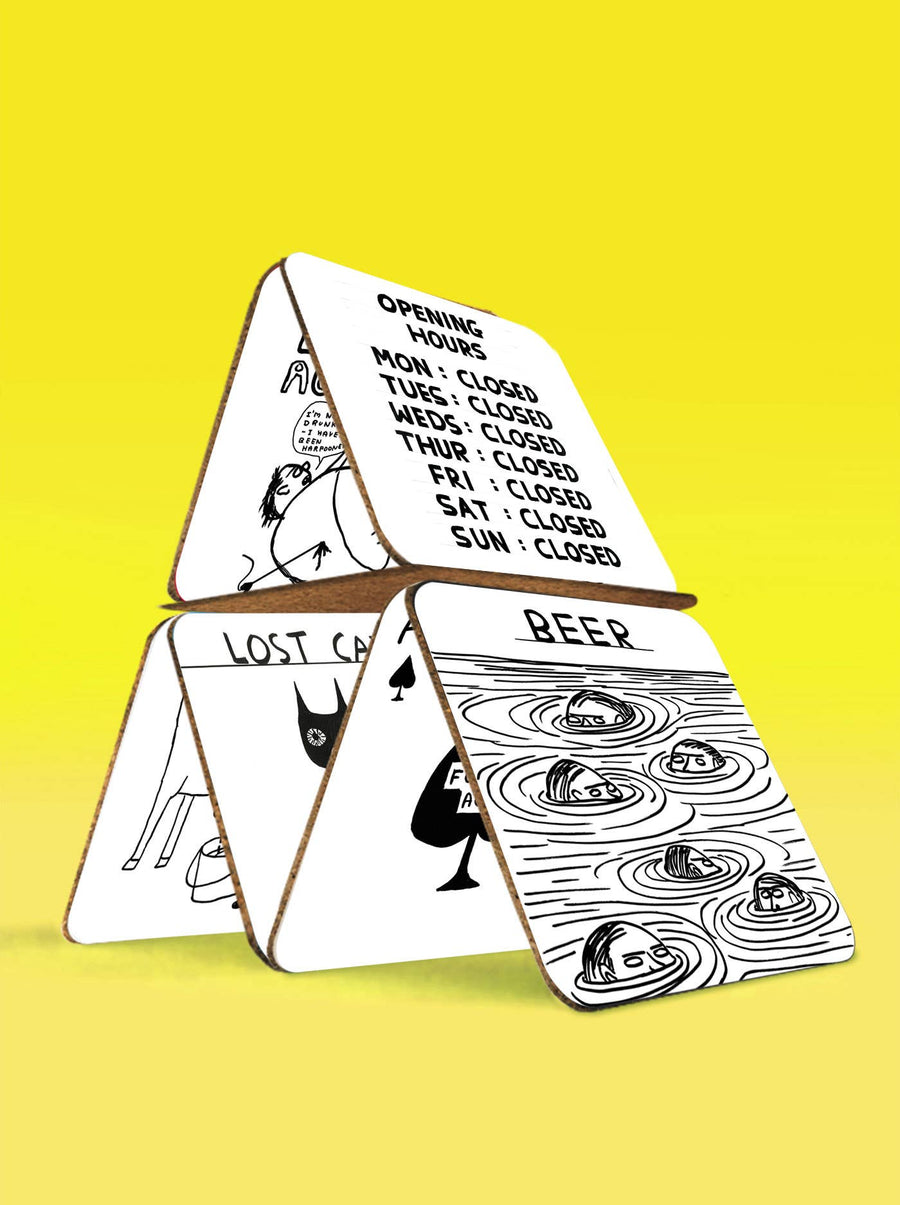 Coaster Set - 6 Designs (Set 1)