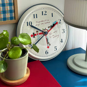 Unproductive Clock Red