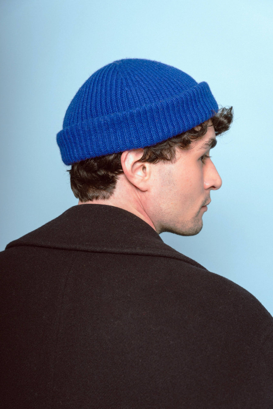 KLUE WOOL HAT | Blue