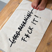 Bath mat f*ck it