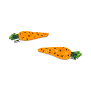 Carrot Alligator Hair Clip Set