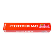 "Dog bar" feeding mat