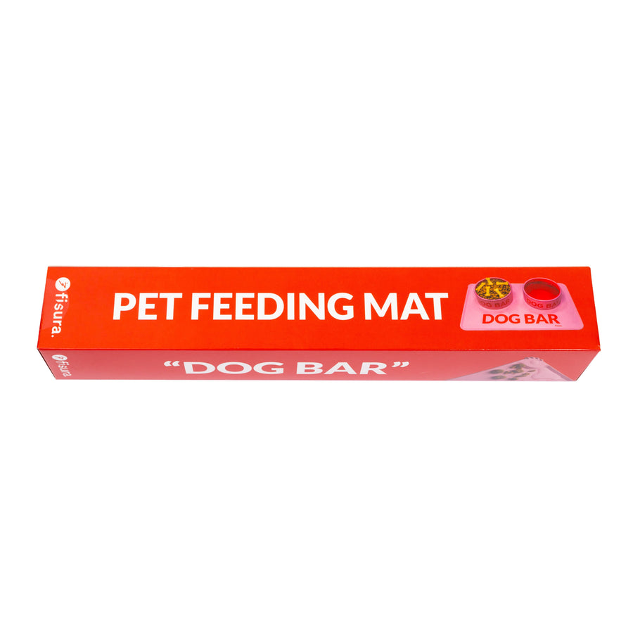 "Dog bar" feeding mat