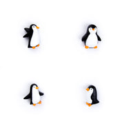 Colorful PENGUIN magnets s/4