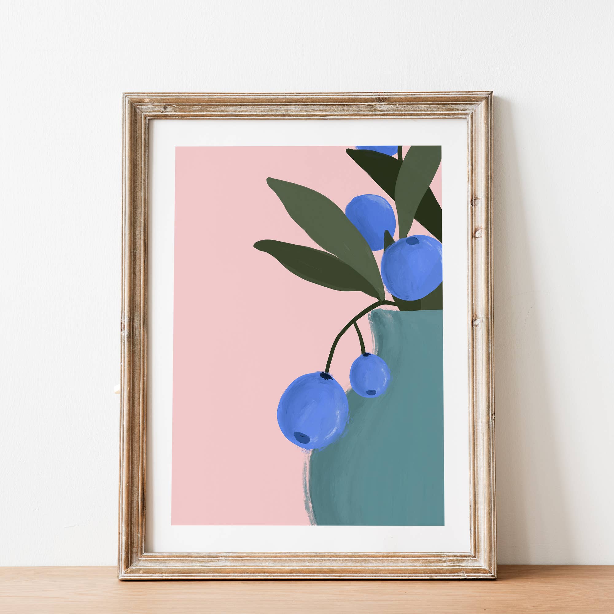 Blueberries Bouquet in Vase