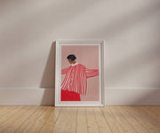 The Woman With The Red Skirt