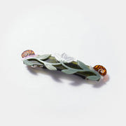 Brocéliande French Barrette — Lotus & Snail
