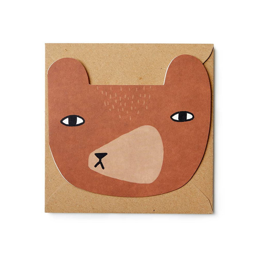 Bear Cut-Out Card