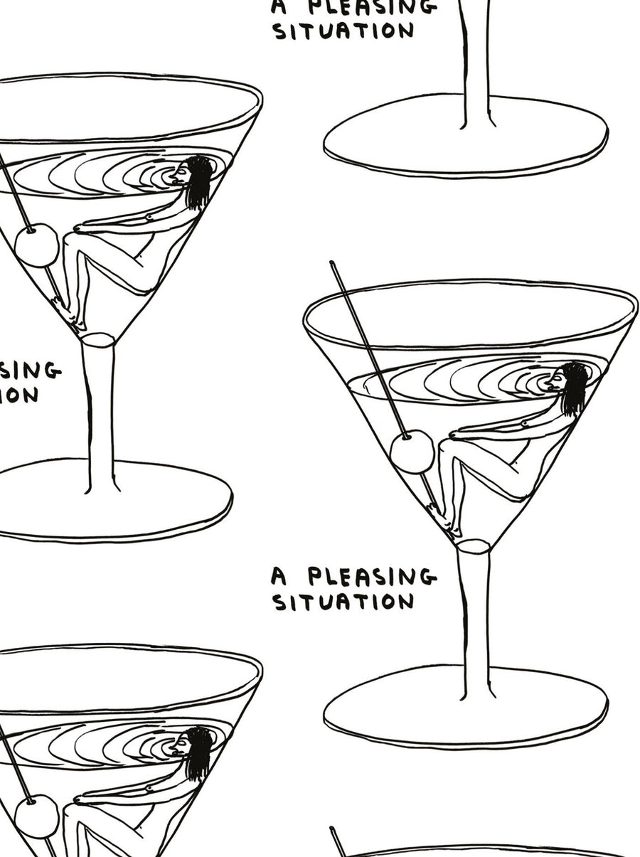 Pleasing Situation Card by David Shrigley