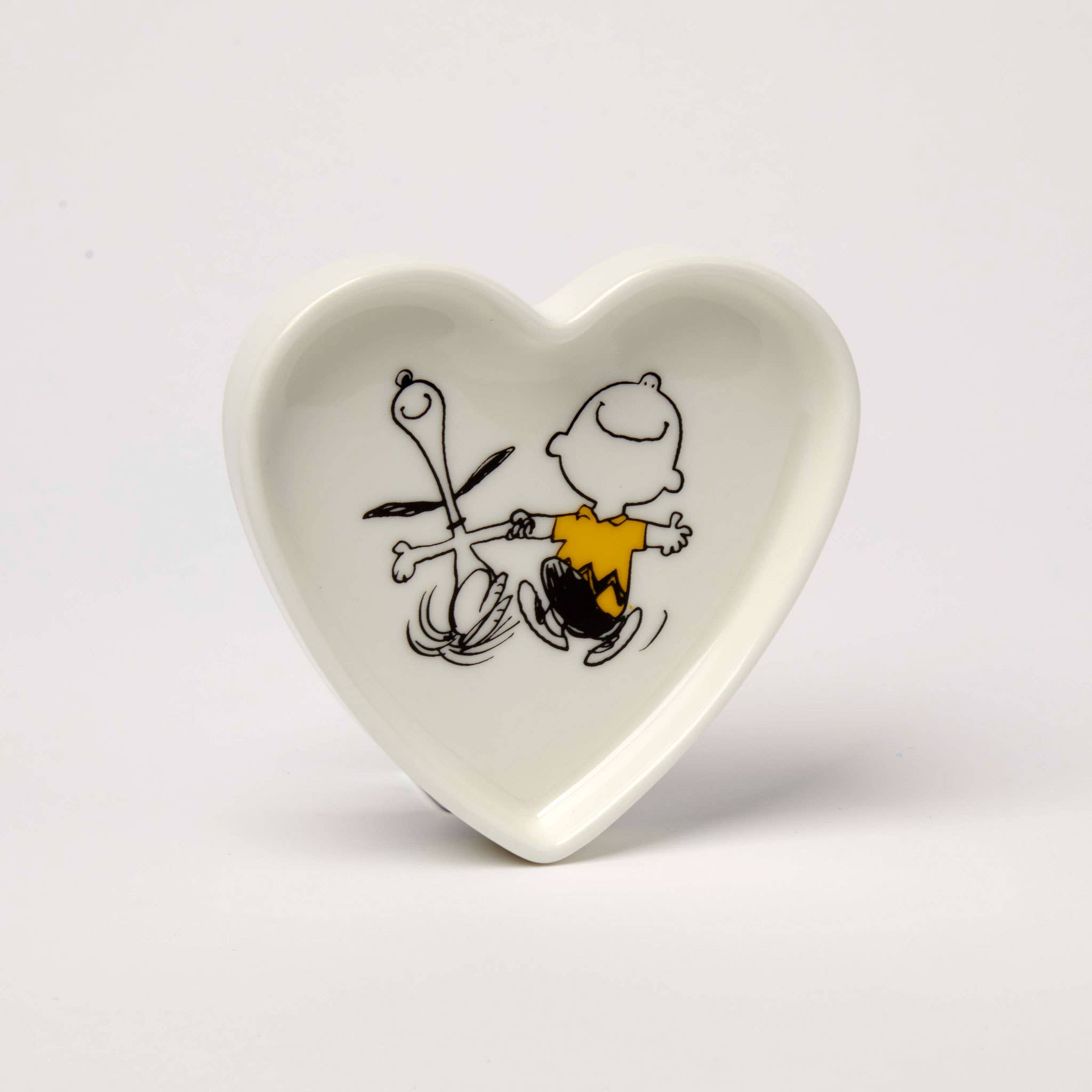 Dancing Snoopy Heart Dish