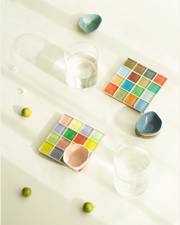 GLASS TILE COASTER - The Summer Sprinkles