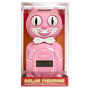 Solar Kit-Cat Digital Alarm Klock – Pink Satin