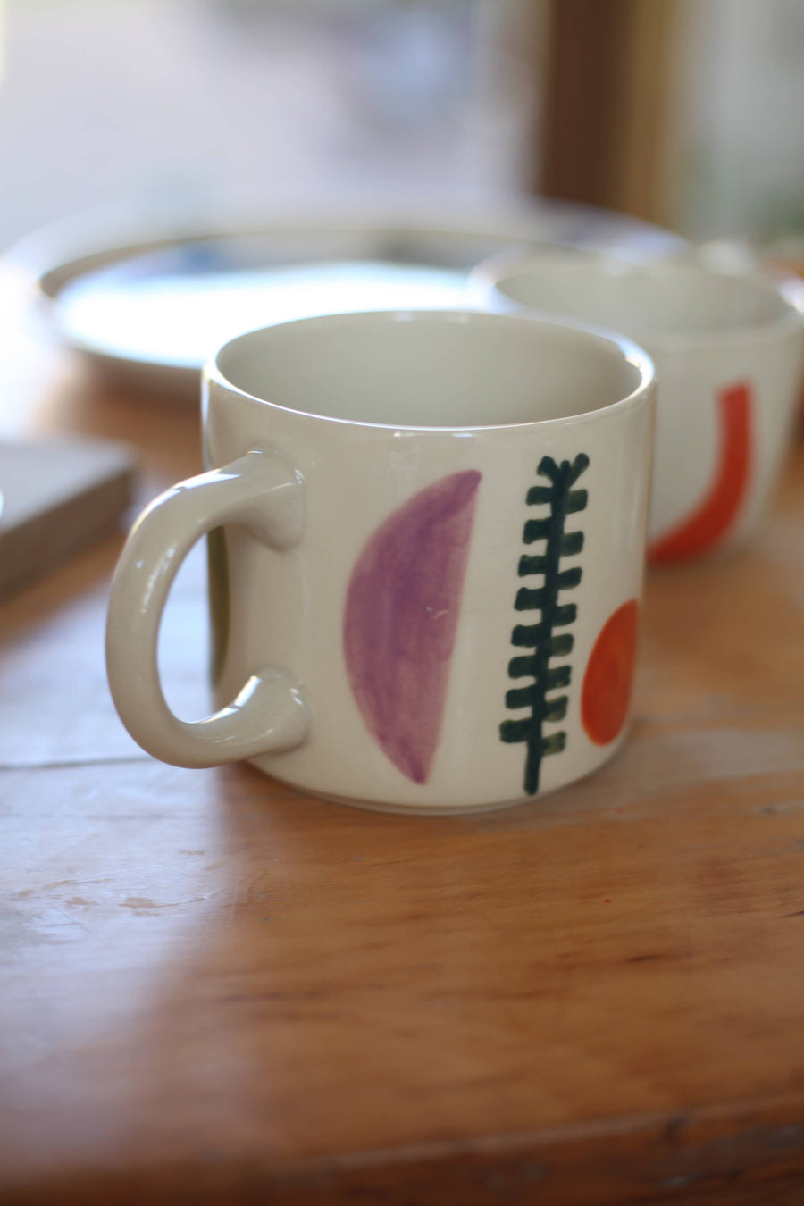 Bouquet Garni Stoneware Ceramic Mug