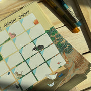 ‘Ordinary Life’ Monthly Calendar Paper Set