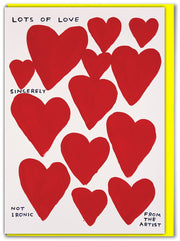 Do You Love Me Card by David Shrigley