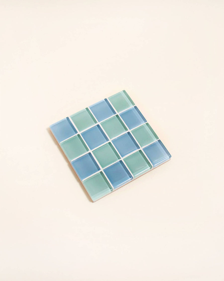 GLASS TILE COASTER - Summer Dream