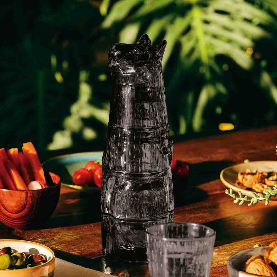 Black Kitty Stackable Glasses