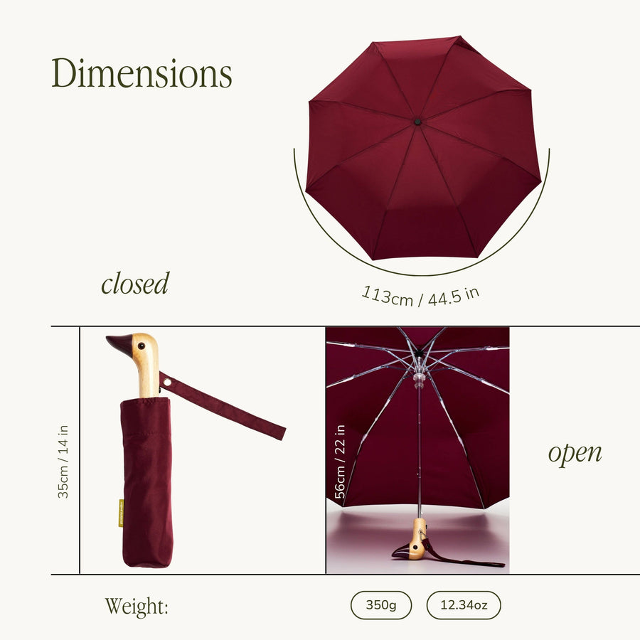 Cherry Eco-Friendly Original Duckhead Umbrella