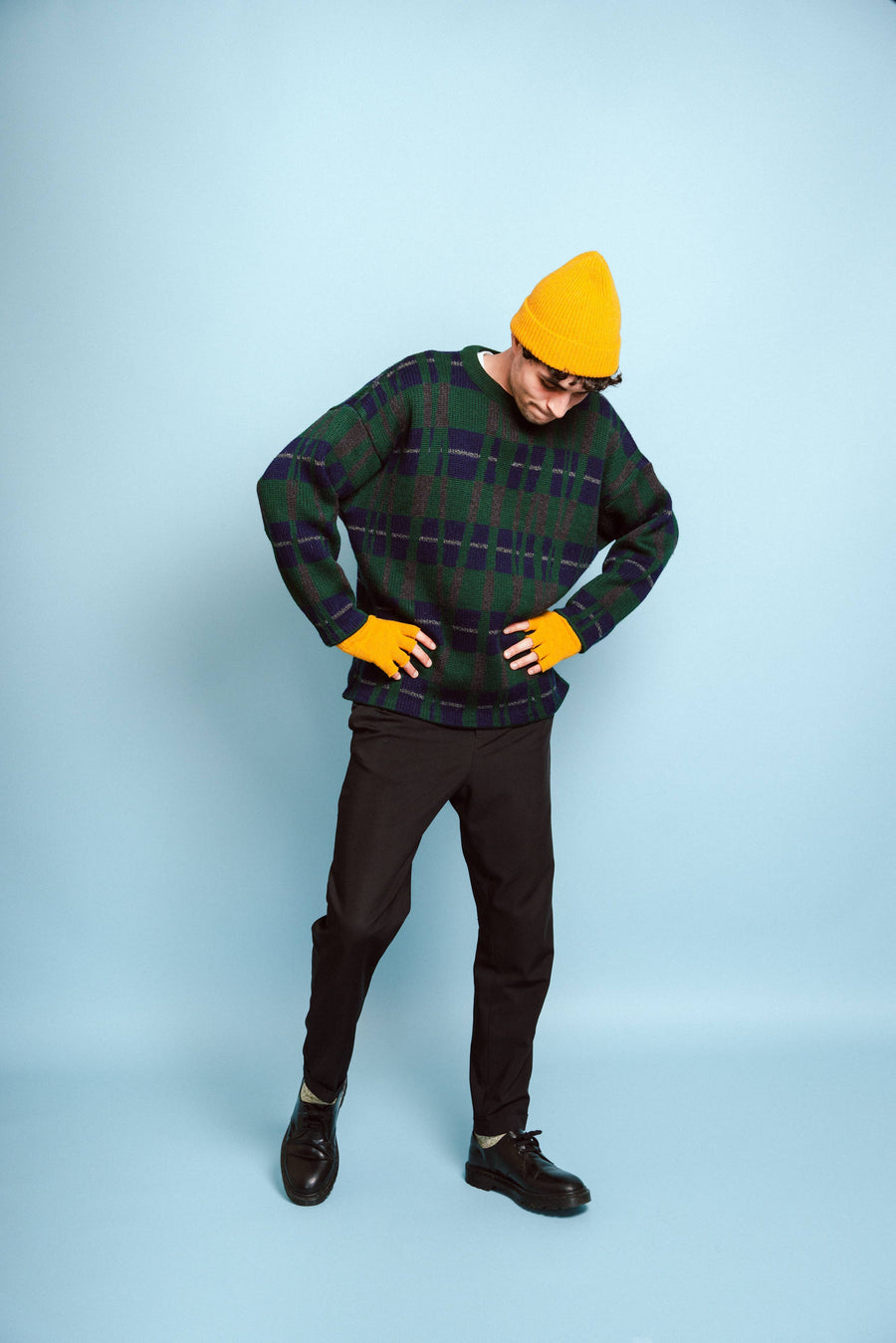 KLUE WOOL HAT | Mustard