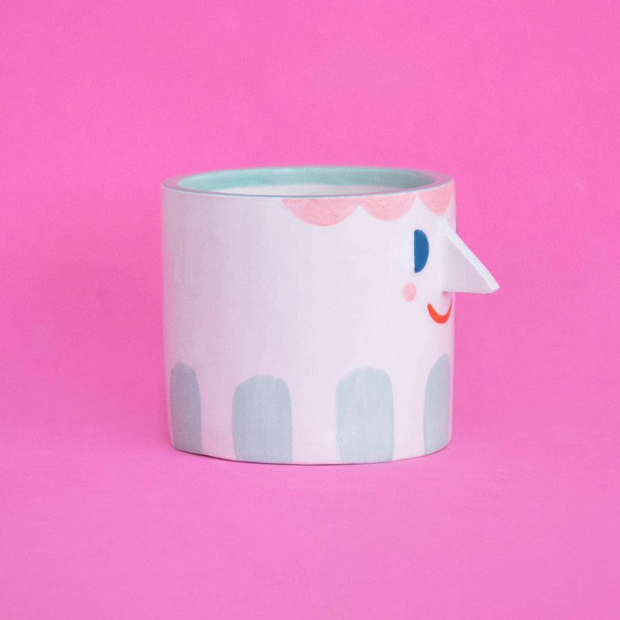 Friendly Face / Ceramic Pot